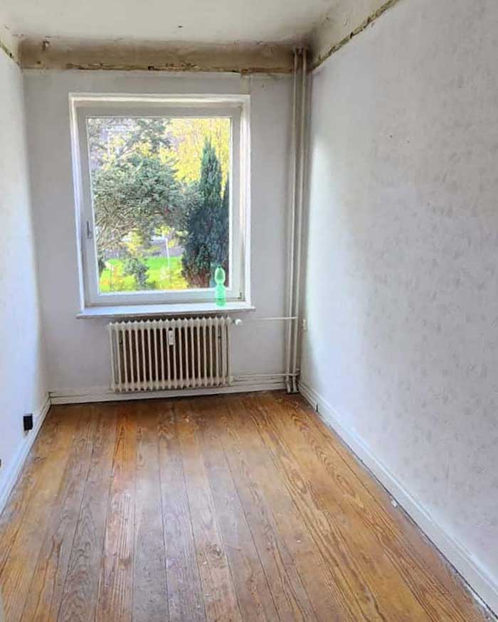 Wohnzimmer · Altbau-Wohnung – nachher