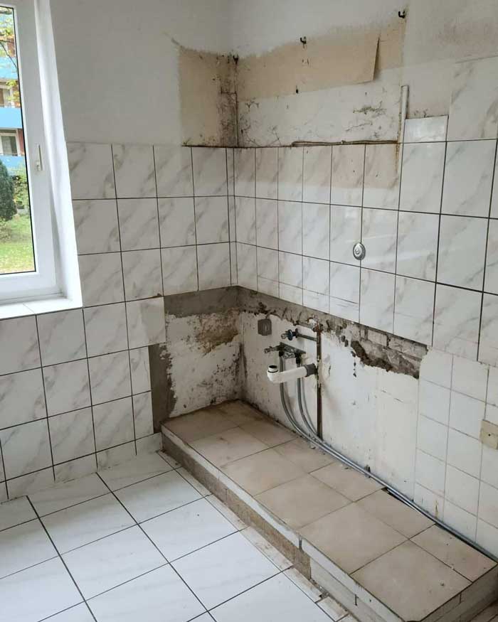Küche · Wohnungsauflösung – nachher